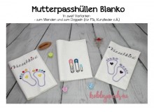 ITH Mutterpasshüllen - Blanko in zwei Varianten